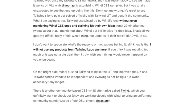 Windi CSS and Tailwind JIT