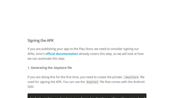Multi-stage builds for Ionic Apps with Azure Pipeline Templates