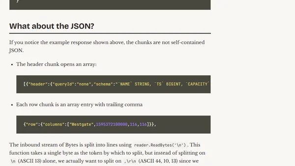 Learning Golang (some rough notes) - S02E09 - Processing chunked responses before EOF is reached