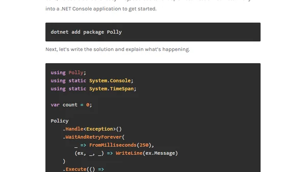 Dumb Developer Tricks - Fizz Buzz with C# 12 and Polly