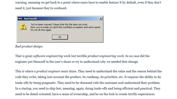 Why You Need Product Engineers