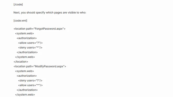 Enable sitemap security trimming in ASP.NET 2.0