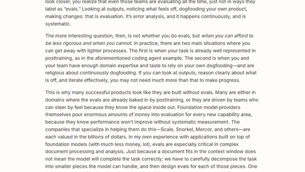 In Defense of AI Evals, for Everyone