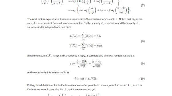 De Moivre–Laplace Theorem