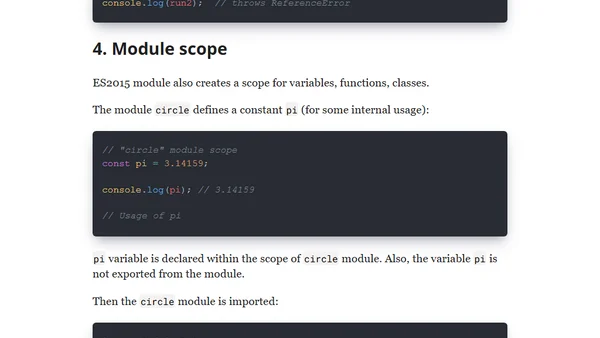 A Simple Explanation of Scope in JavaScript