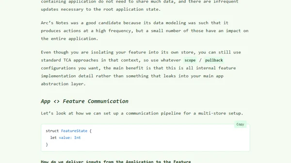 TCA Performance and Multi-Store