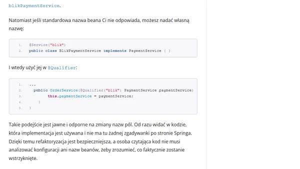 @Autowired vs @Qualifier vs @Resource – jak Spring wybiera bean?