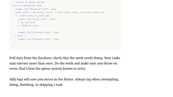 Quick tips for distributed event-based systems
