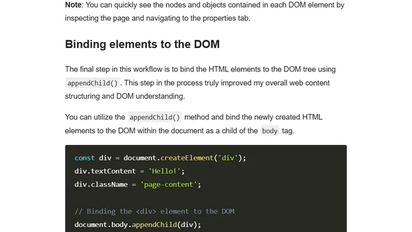 An Introduction to Client-side JavaScript