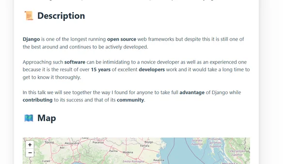 PyCon Italia 2022 - Talk 1