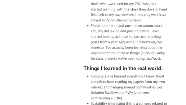 Things College Taught me that the "Real World" Didn't