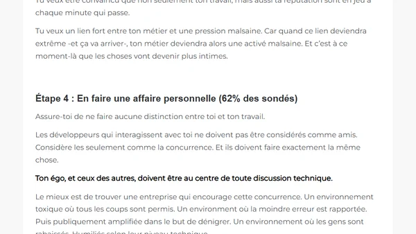 [Tutoriel] Comment souffrir en tant que développeur