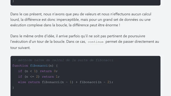 Boucles JavaScript : maîtrisez les toutes