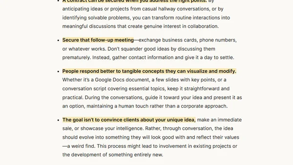 Enterprise Software Sales Lessons