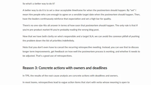Why your retrospectives don't work and how to fix them