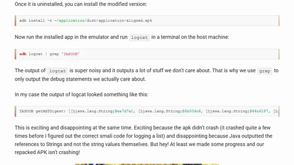 Let's Reverse Engineer an Android App!