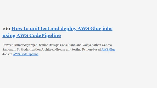 The most visited AWS DevOps blogs in 2022