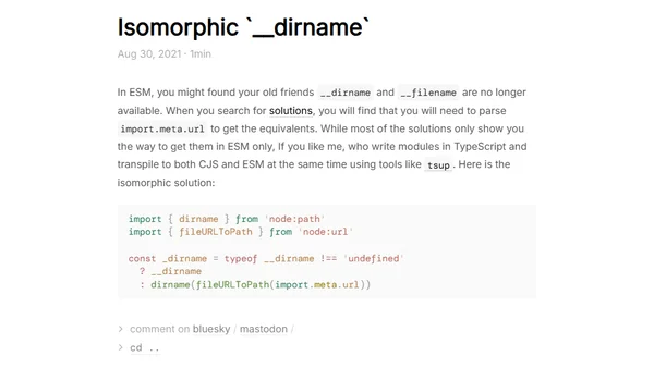 Isomorphic `__dirname`