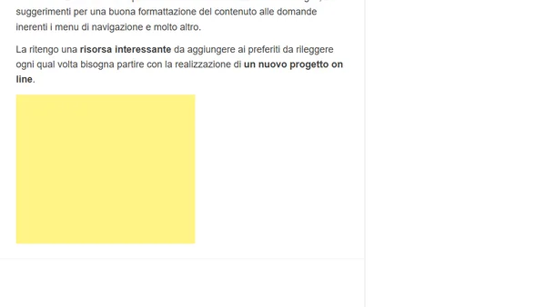 Una lista di controllo per web designer su accessibilità e usabilità