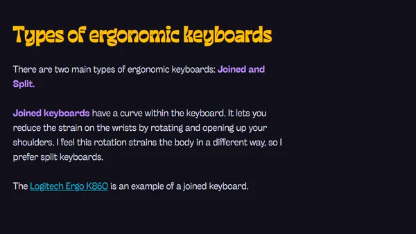 Why we should use Ergonomic keyboards