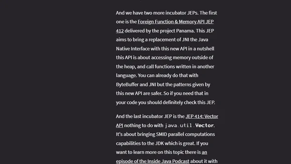 Java 17: Features and Development - Inside Java Newscast #6