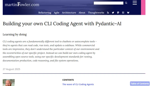 Building your own CLI Coding Agent with Pydantic-AI