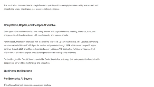 The Battle for AGI: Two Former Partners, Two Competing Visions