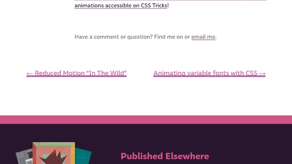 Accessible Animation: The WCAG on Animation Explained