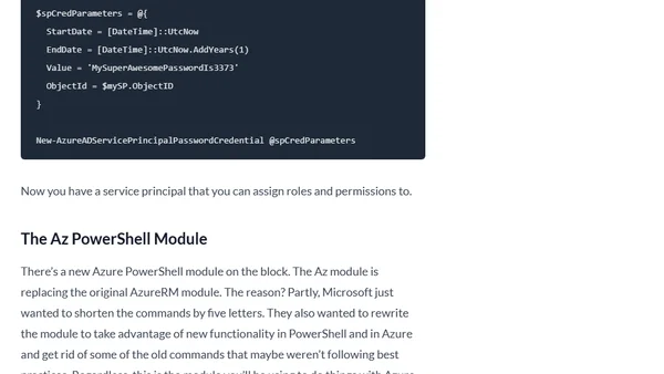 Demystifying Azure AD Service Principals