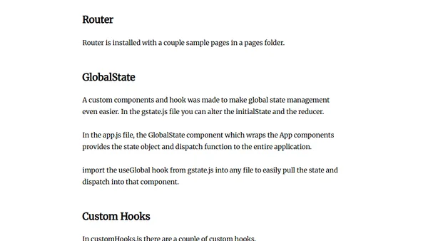 npx create-react-loaded supercharged react