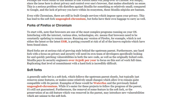 Don’t abandon Mozilla Firefox just yet