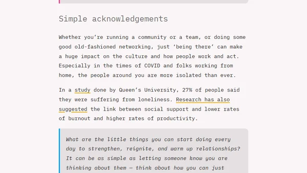 Being available: The secret to great leadership