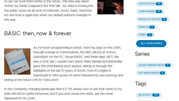 Microsoft Future Decoded 2015