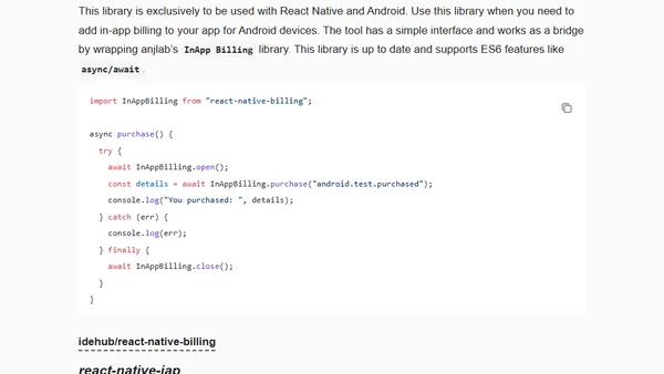 21 Useful Open Source Packages for React Native