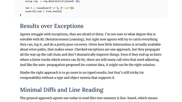 A Language For Agents