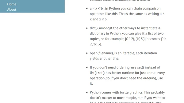 Python Things