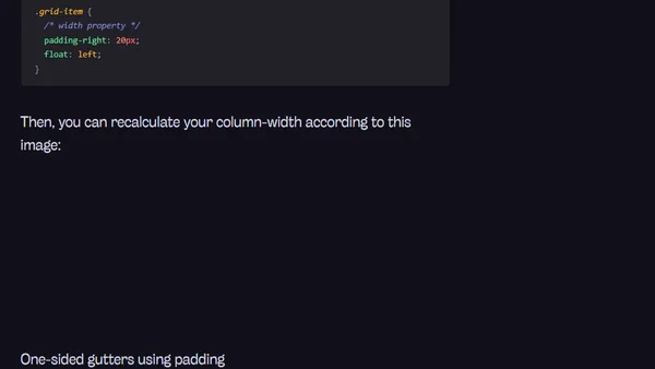 How to build a responsive grid system