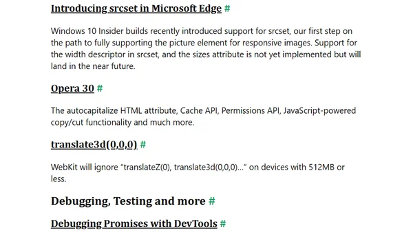 Browsers and Bugs 23/2015