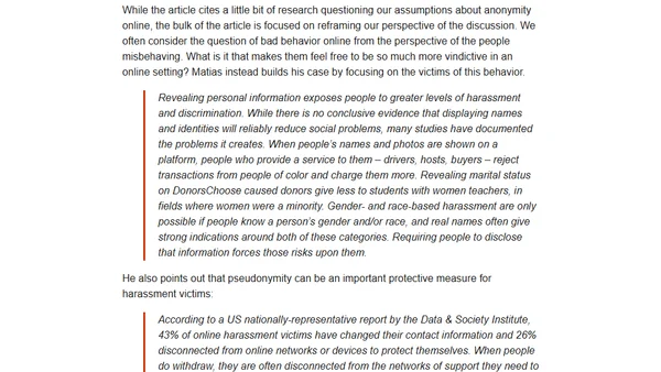 The Bias in What We Build