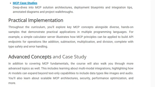 AI Repo of the Week: MCP for Beginners