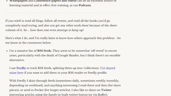 Keeping Up with the Deluge