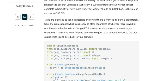 Google App Engine SDK 1.2.3