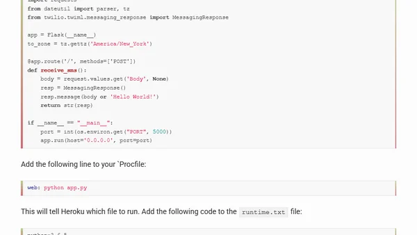 A FIFA 2018 World Cup SMS bot using Twilio, Heroku and Flask