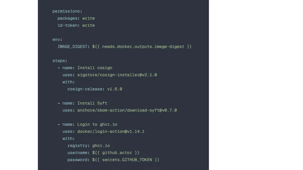 Secure your software supply chain using Sigstore and GitHub actions