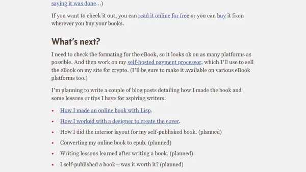 Why Cryptocurrencies? is now available in print