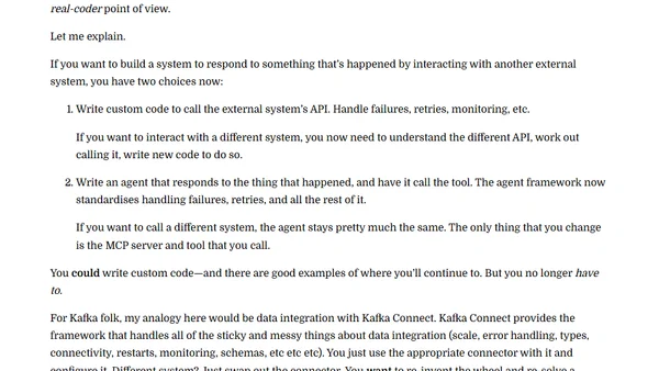 Stumbling into AI: Part 6—I've been thinking about Agents and MCP all wrong