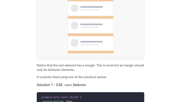 Spacing in CSS