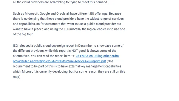 Is it possible to succeed with a Hybrid Cloud and proper data sovereignty?