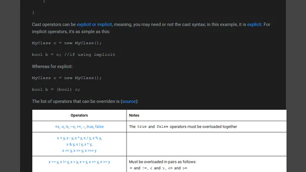 C# Magical Syntax