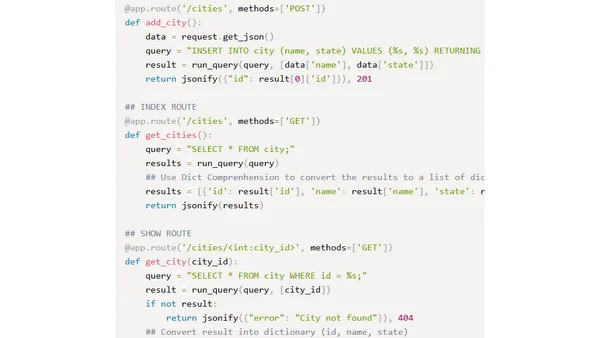 Building Full CRUD Rest API's with Flask & FastAPI using PsychoPG2